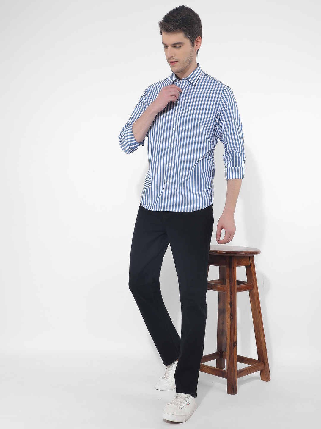 Numero Uno Men Solid Black Jeans